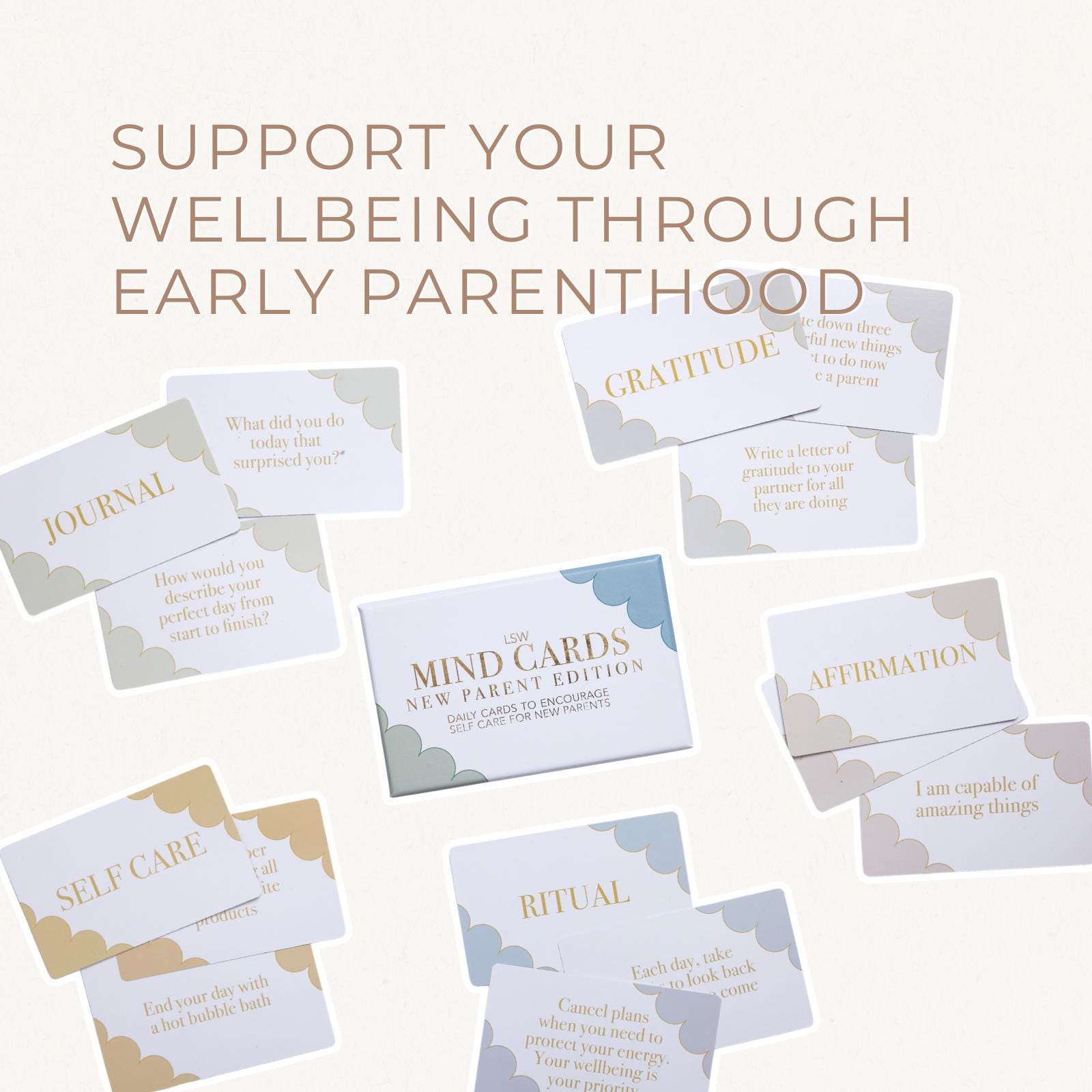 LSW London Ind Cards - 45 Cards For Daily Rituals, Gratitude