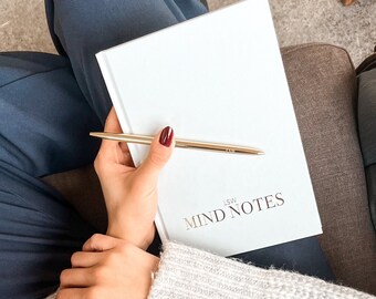 Mind Notes: The six-month journal for rediscovering you | Daily gratitude journal | Encourage positivity | self gift | Christmas present