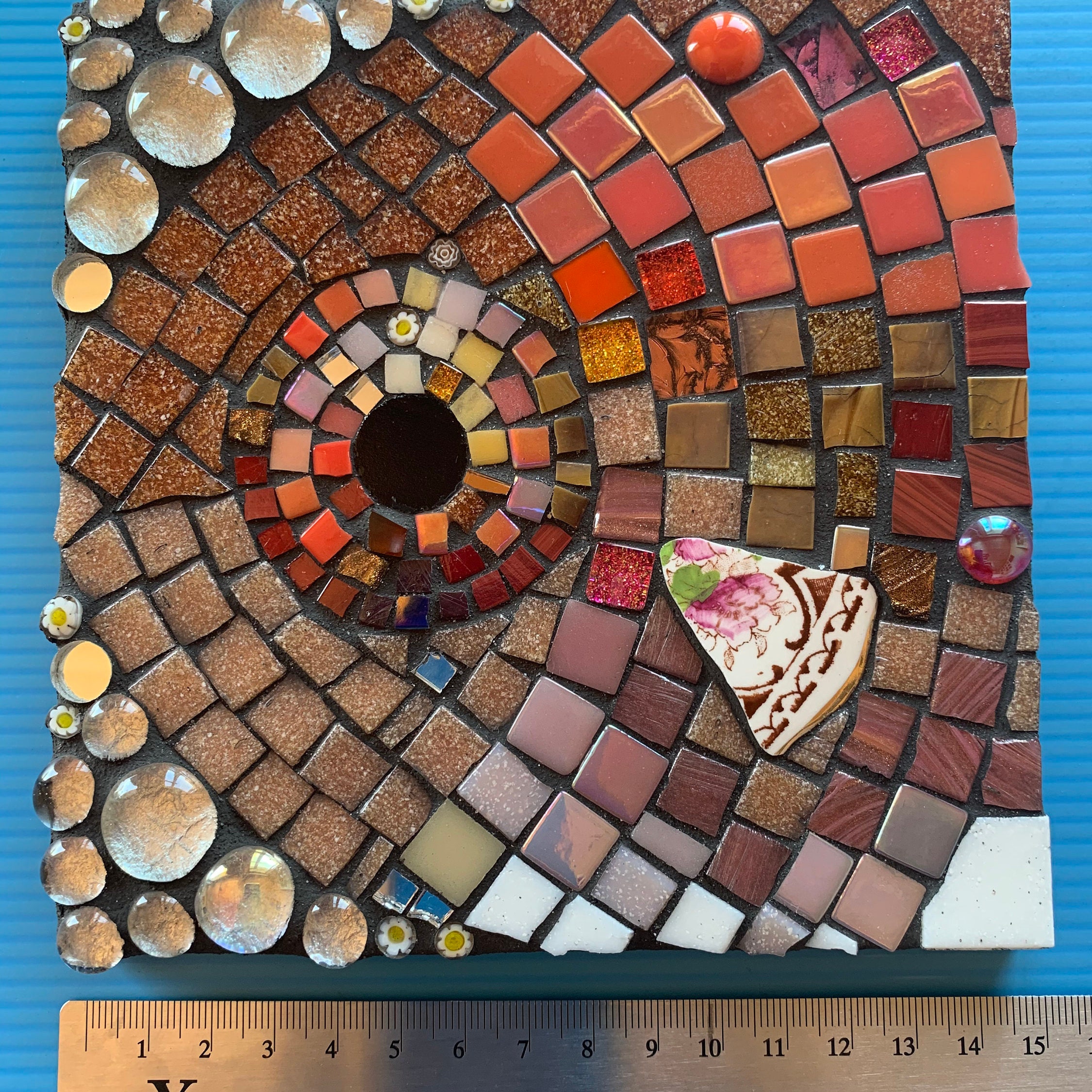 Gloria Goldfish Mosaic Wall Art - Etsy