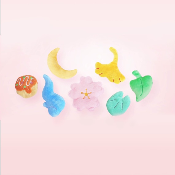 Pon Plush Accessories - Magnetic Plushie Accessory - Kawaii Cute Plush