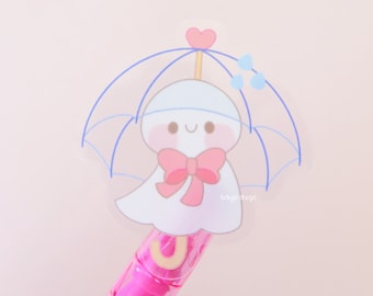 Teru Teru Bozu Clear Vinyl Sticker