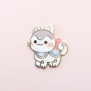 Pin Inu Hariko - Juego de pins esmaltados - Lindo pin kawaii japonés