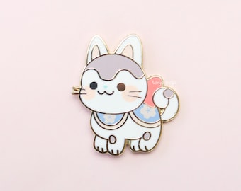 Inu Hariko Pin - Enamel Pin Set - Cute Kawaii Japan Pin