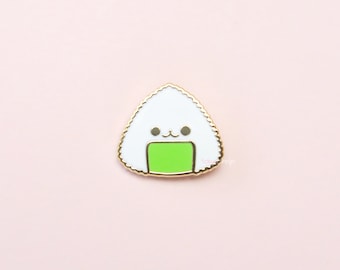Mini Onigiri Pin - Enamel Pin Set - Cute Kawaii Japan Pin