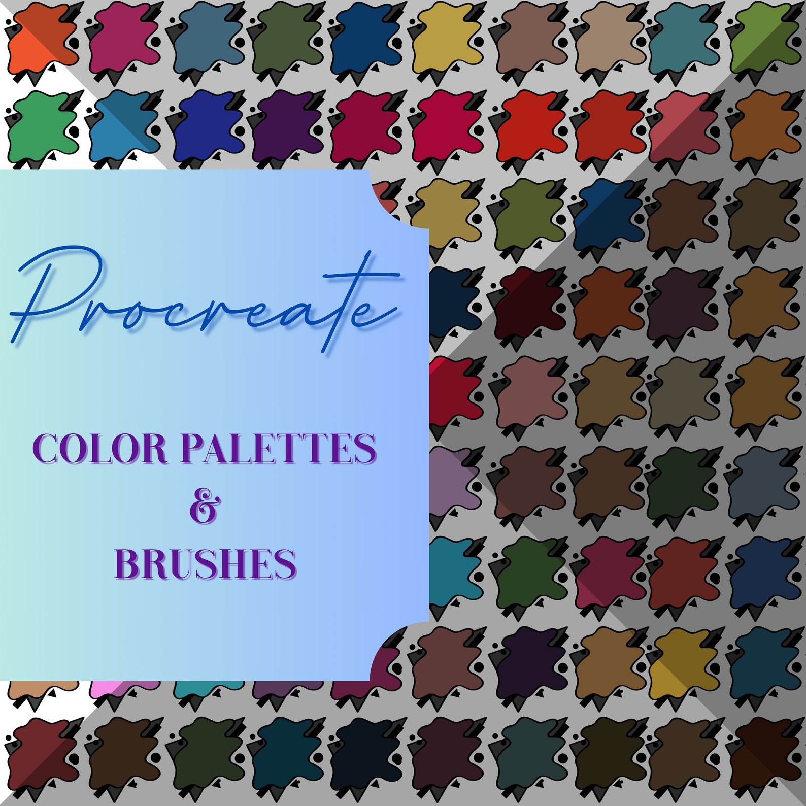 Procreate Color Palette Set and Brushes | Color Palettes | Bonus ...
