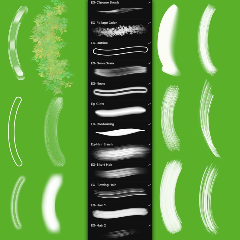 Complete Procreate Brush Bundle - 75+ Versatile Brushes and 150+ Color ...