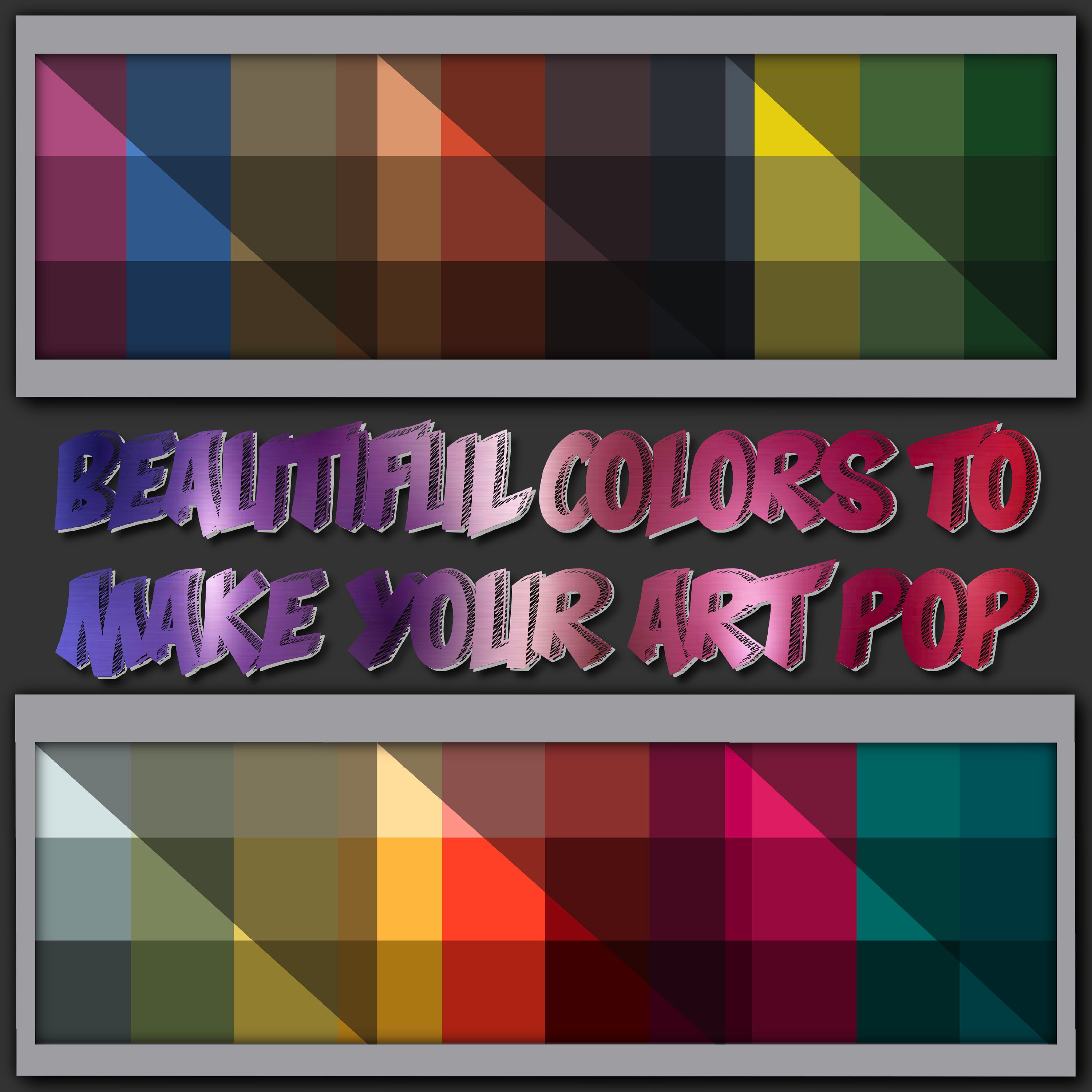 Procreate App Color Palette Set 21 Color Palette Set With Free Bonus ...