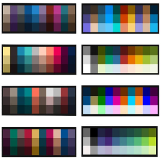 Vibrant Procreate Color Palette Set With Bonus Brushes and Art Palette ...