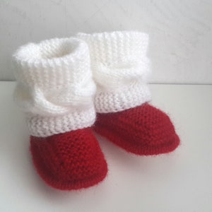 Knitted Baby Booties, Baby Shoes, Boys, Girls, Newborn Socks, Baby Shower, Gift for Baby