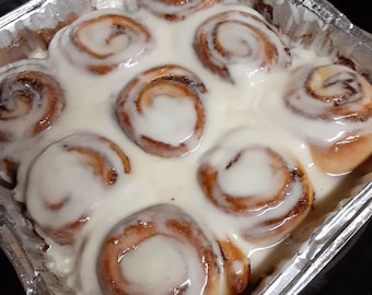 Cinnamon Rolls to icing or not to icing!