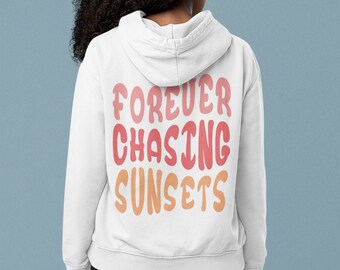 Forever Chasing Sunsets Unisex Heavy Blend Hooded Sweatshirt