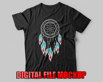 Indian Dream Catcher T-shirt Screen-print Digital Download File