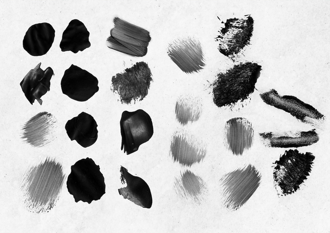 140 Brushstroke Brushes Brushstrokes Etsy