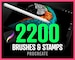 over 2200 procreate brushes and textures.  whole store bundle, procreate brushes 
