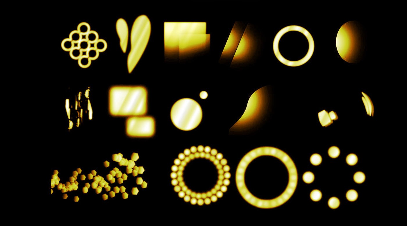 80 Procreate Lights Brushes Procreate Light Brushes Etsy