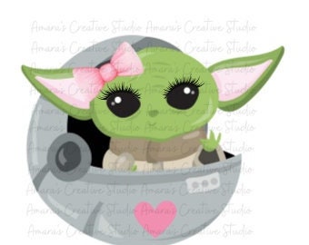 Camiseta baby yoda niña sale