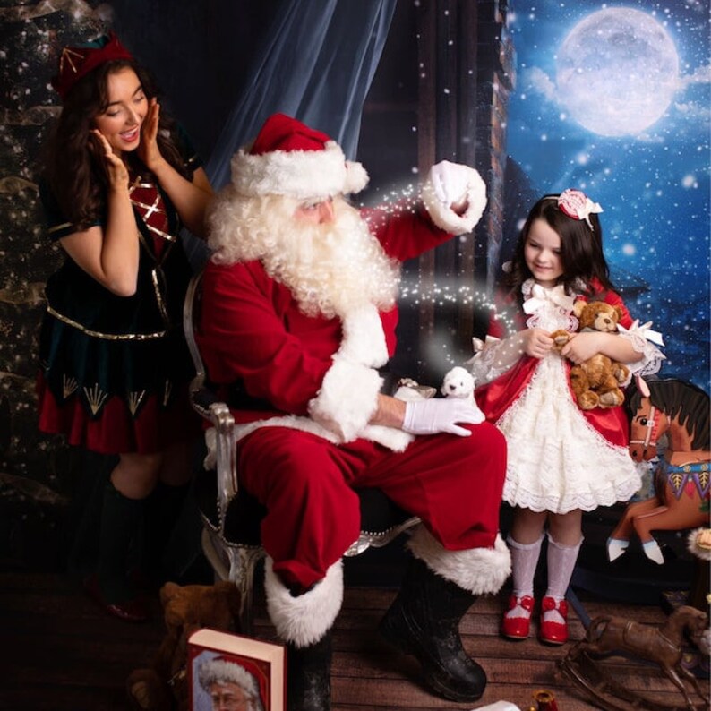 Luxury Velvet Deluxe Deep Red Santa Suit..all SIZES Professional Father