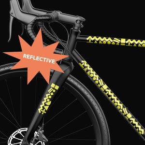 Reflective Stickers for Bike, Scooter & Helmet Safety  | Adult bike stickers | Ridin&#39; in Memphis  | MOVOLUX