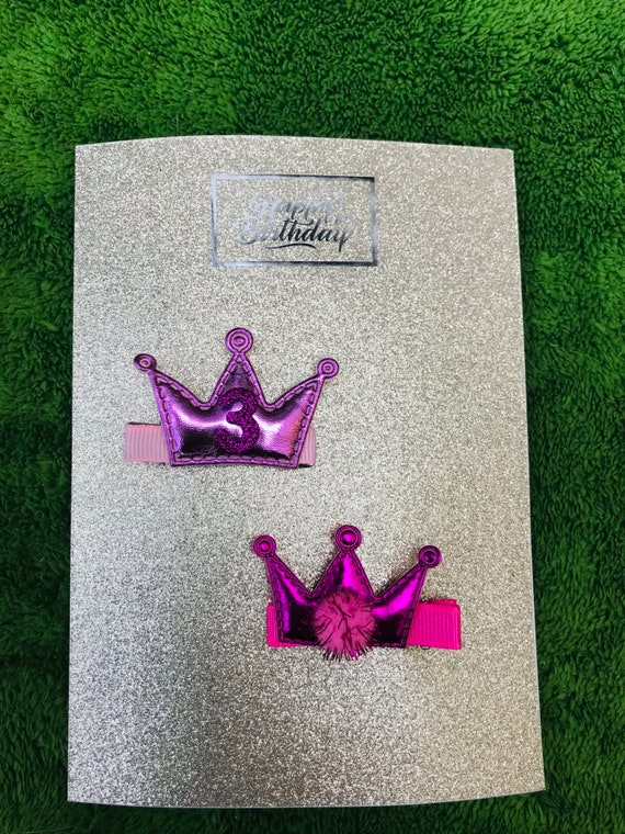 Girls Birthday Card Kids Age Cards Age Cards Birthday Card Etsy