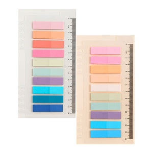 Morandi Colored Sticky Tabs: Book Annotation Kit