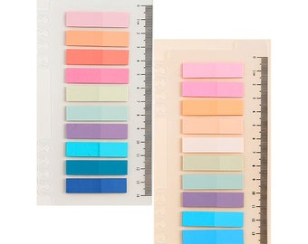 Morandi Colored Sticky Tabs: Book Annotation Kit