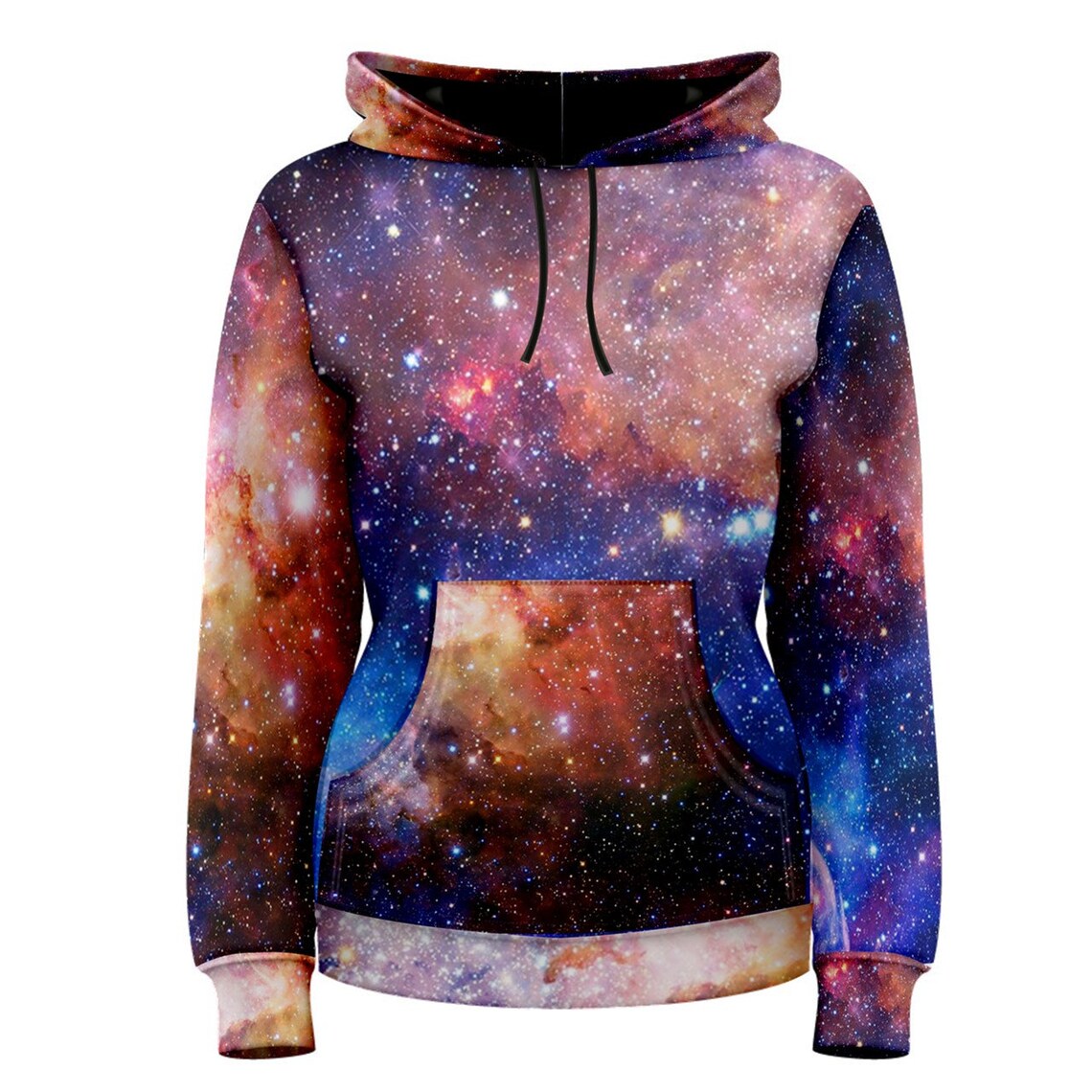 Trippy Colorful Women's Pullover Hoodie - Etsy UK