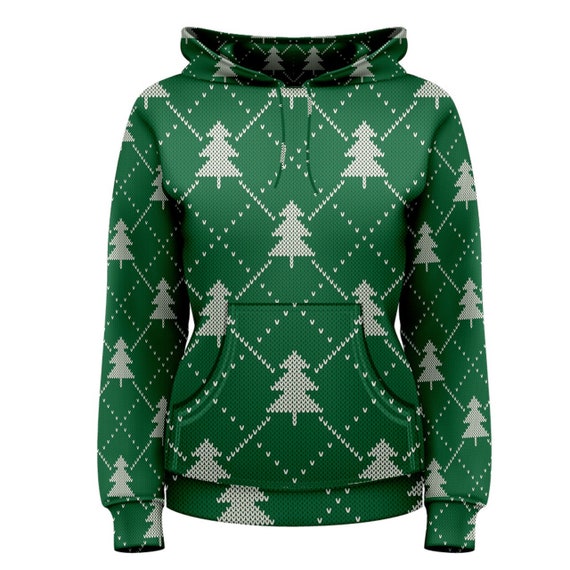 dark green hoodie women's