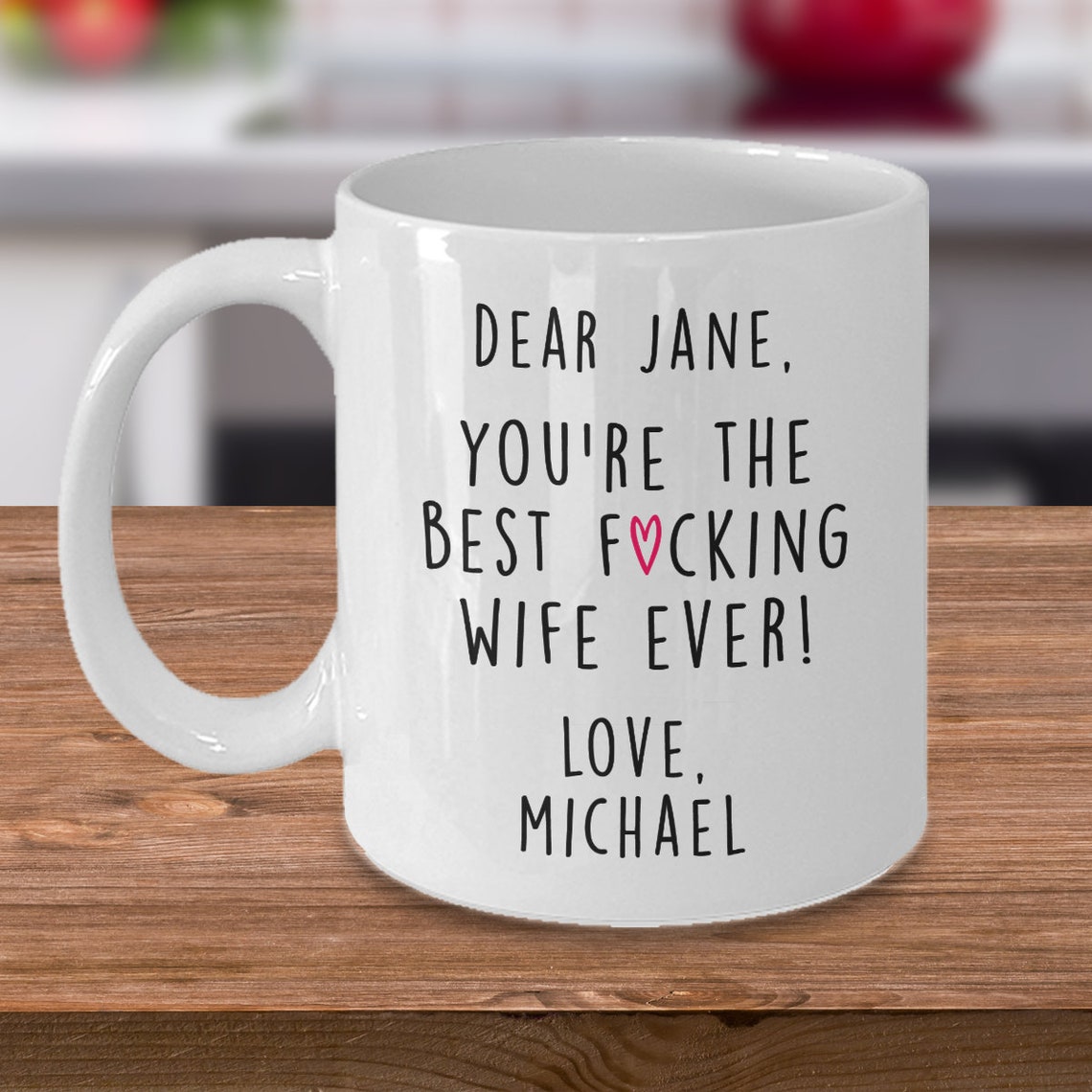 Custom Gift for Wife Best Wife Ever Funny Gift From Husband Etsy UK