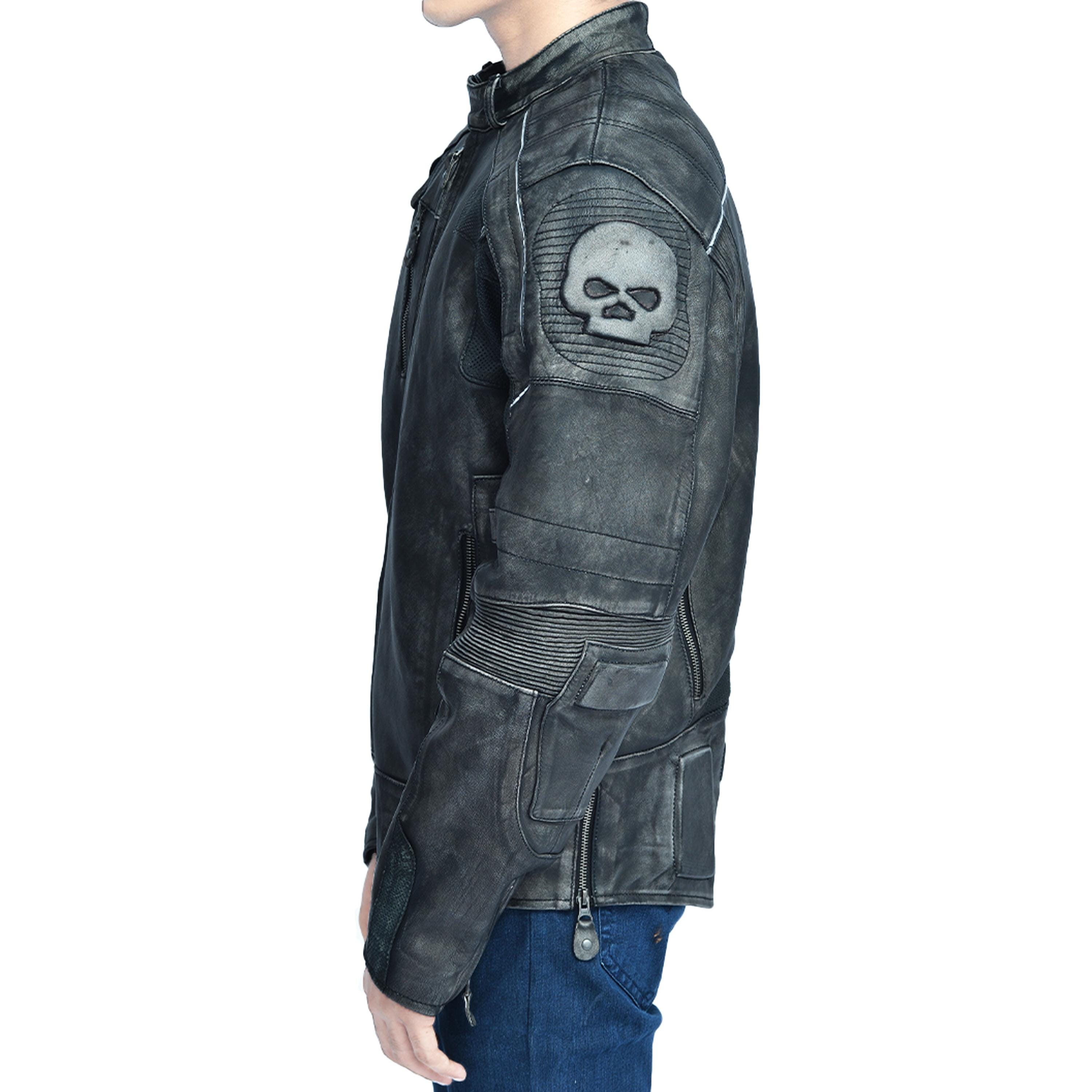 Harley Davidson Skull Jacket - Etsy