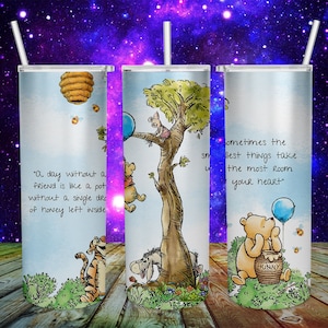 Winnie The Pooh and Friends 20oz Tumbler Design