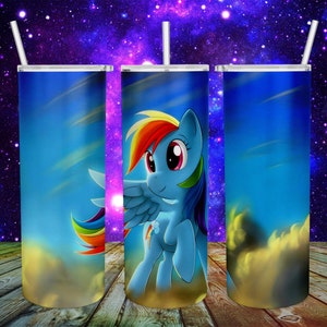 My Little Pony RainbowDash 20oz Tumbler Design