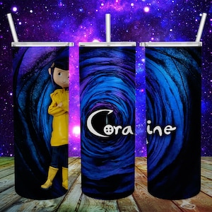 Coraline 20oz Tumbler Design