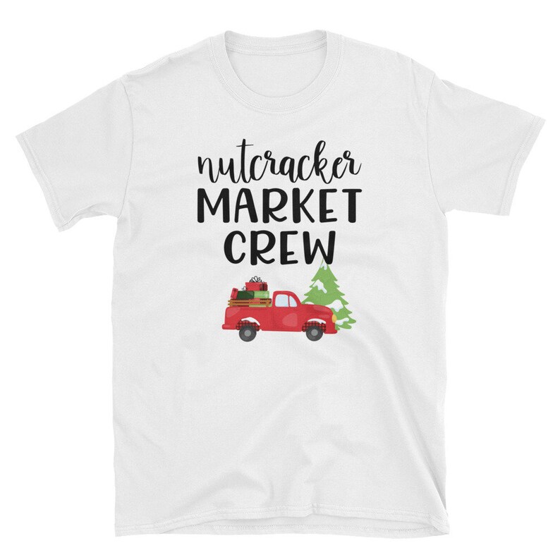 Nutcracker Market Crew Matching Christmas Shopping TShirt Etsy
