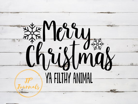 Free Free Merry Christmas Ya Filthy Muggle Svg SVG PNG EPS DXF File