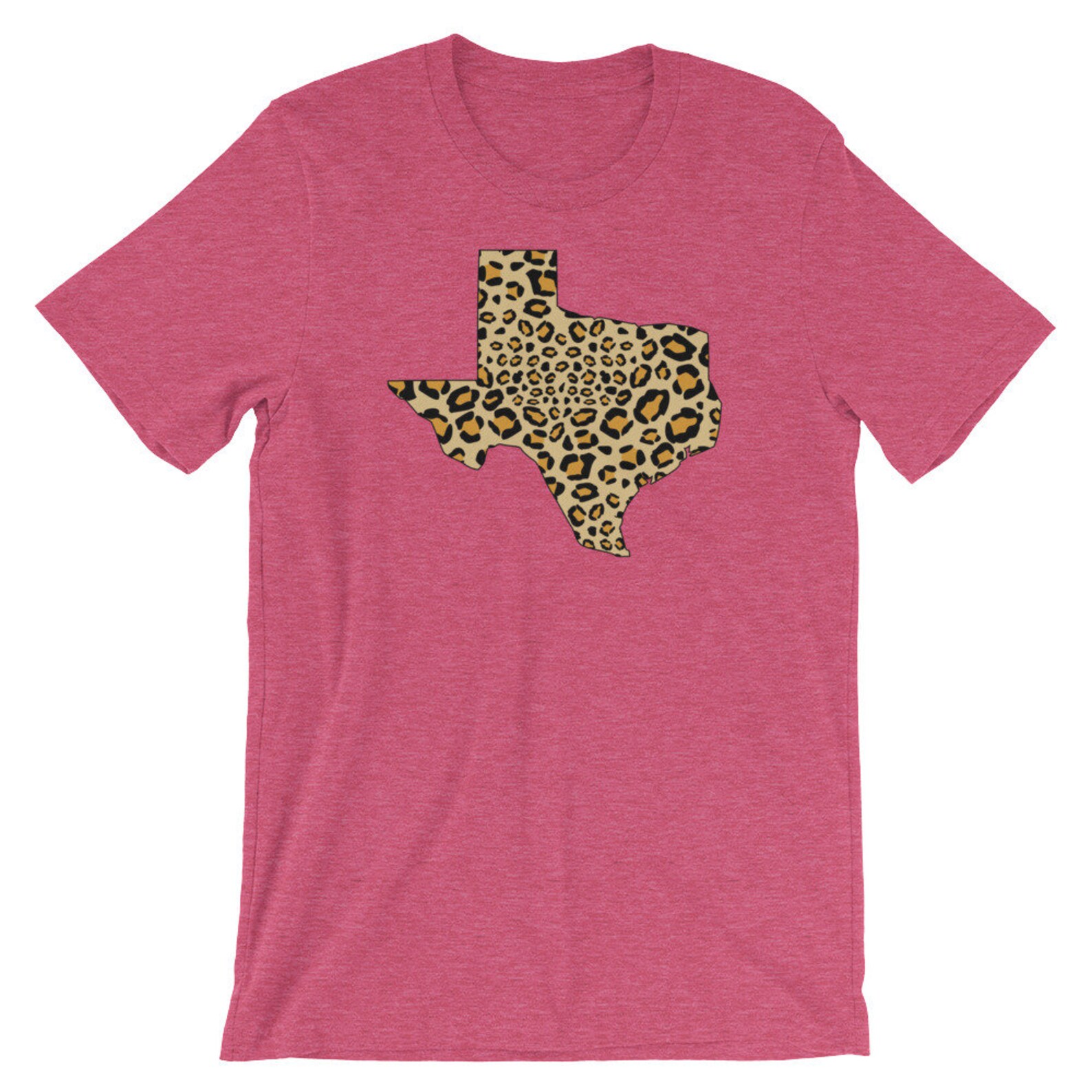 Texas Cheetah Print T Shirt Gift for Women Cute Leopard Spot | Etsy