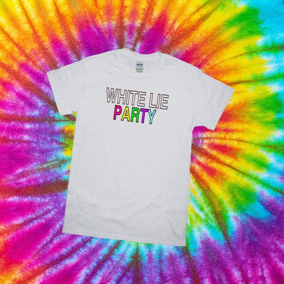 white tee shirt party