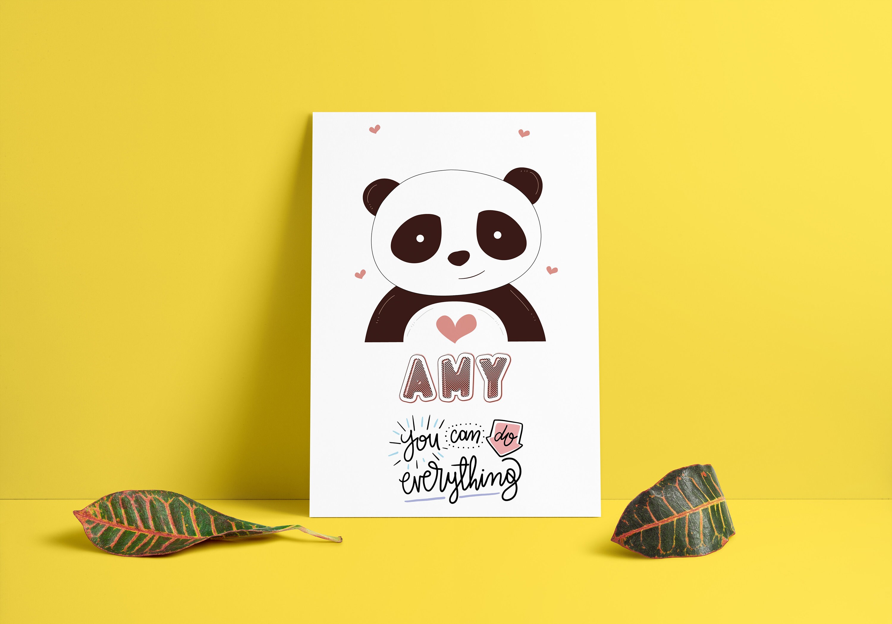 Affiche Prénom Personnalisable