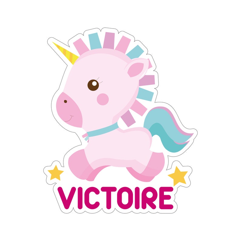 6 Posters Arc-en-Ciel Licorne Pour Chambre Enfant - Déco Murale Boho 21x30cm - Fille, Bébé - Sans Cadre