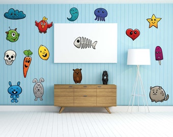 Wall sticker - Doodle