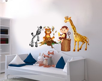 Giant stickers stickers jungle animals