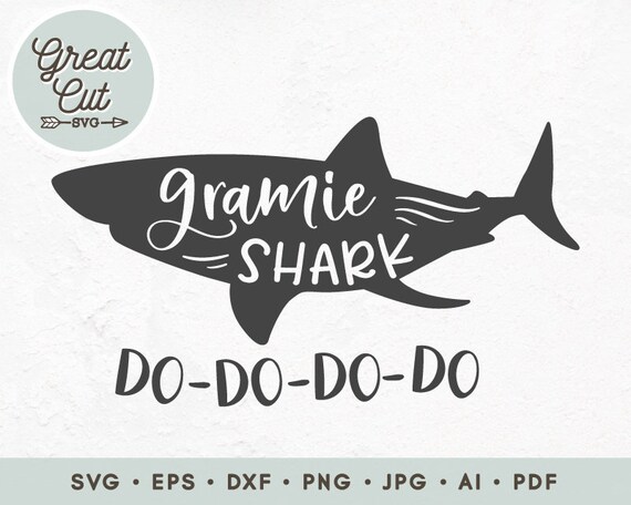 Free Free 207 Grandma Shark Svg Free SVG PNG EPS DXF File