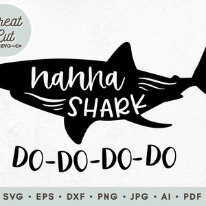 Download Nana Shark Svg Grandma Svg Do Do Do Do Svg Shark Nana Svg Etsy