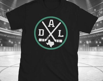 レトロなダラスホッケーエンブレムヴィンテージDAL Tシャツ