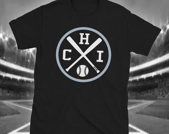 Retro Chicago Baseball Emblem Vintage CHI Sox T-Shirt