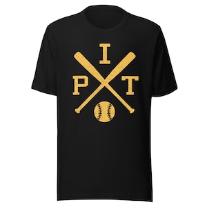 Vintage Pittsburgh Baseball Bats Retro PIT Premium Unisex T-Shirt