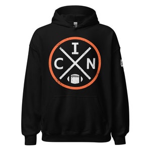 Xo collage logo pullover hood best sale
