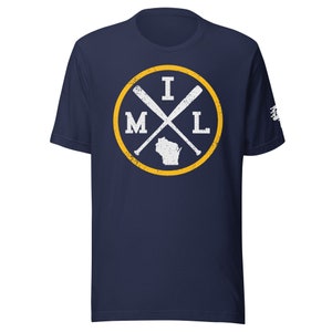 Retro Milwaukee Baseball Emblem Vintage MIL Premium Unisex T-Shirt