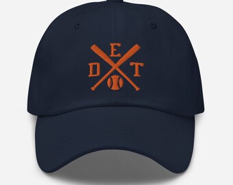 Detroit Tigers Hat - Etsy Australia