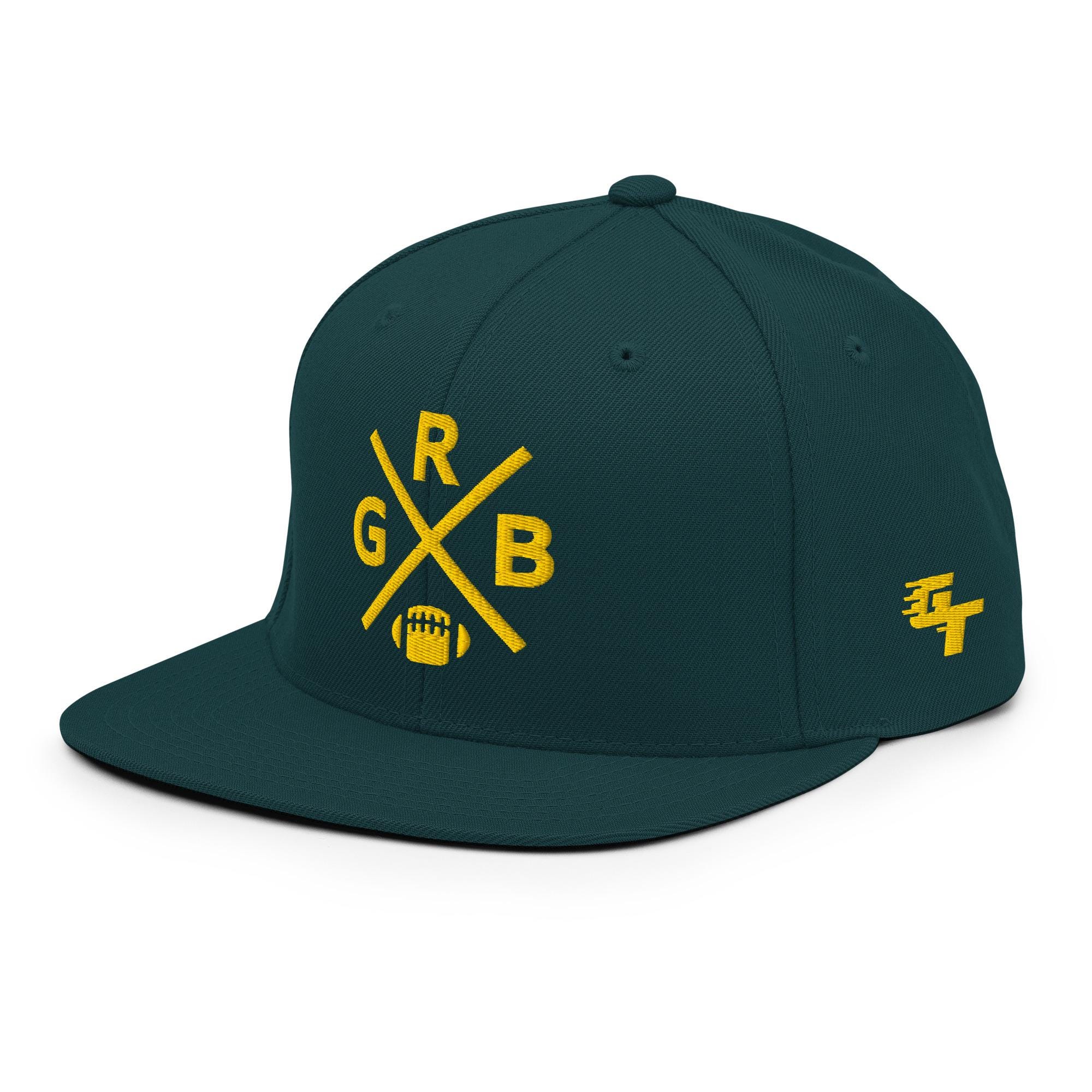 Casquette réglable Green Green Bay Packers de marque Fanatics