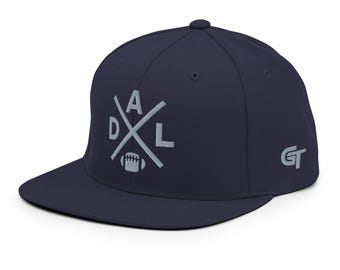 Gorra Snapback Retro de Dallas Football con Cruz de DAL